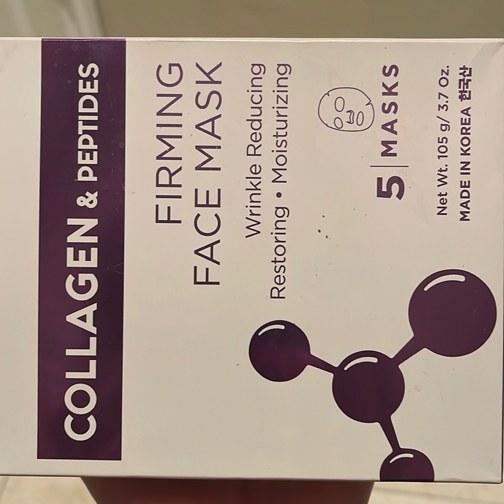 Firming face masks